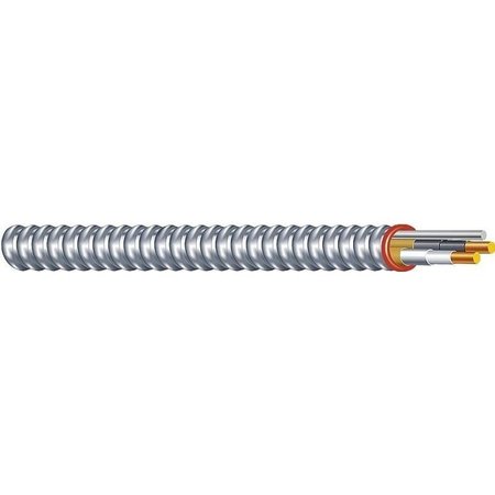 SOUTHWIRE Duraclad Armored Cable, 12 AWG Cable, 2 Conductor, Copper Conductor, THHNTHWN Insulation 55274901
